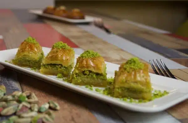 Antep Fıstıklı Baklava - Baklava met Pistachenoten